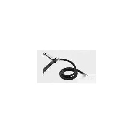 Raychem Single, 0.0840277777777778 I.D. Shrink Ratio, Black RW-200-1/2-0-SP